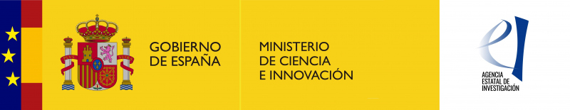 Logo Ministerio de Ciencia e Innovación. Gobierno de España. Agencia Estatal de Investigación