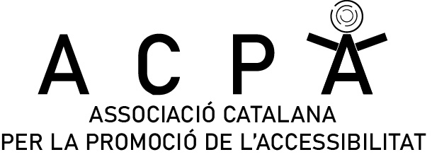 ACPA Asociació Catalana per la promoció de l'accessibilitat  Logo
