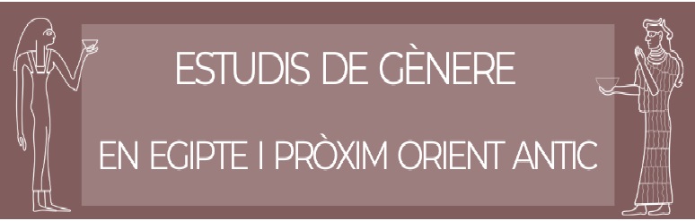 Cartell informatiu sobre l'exposició: Estudis de génere en Egipte i Pròxim Orient