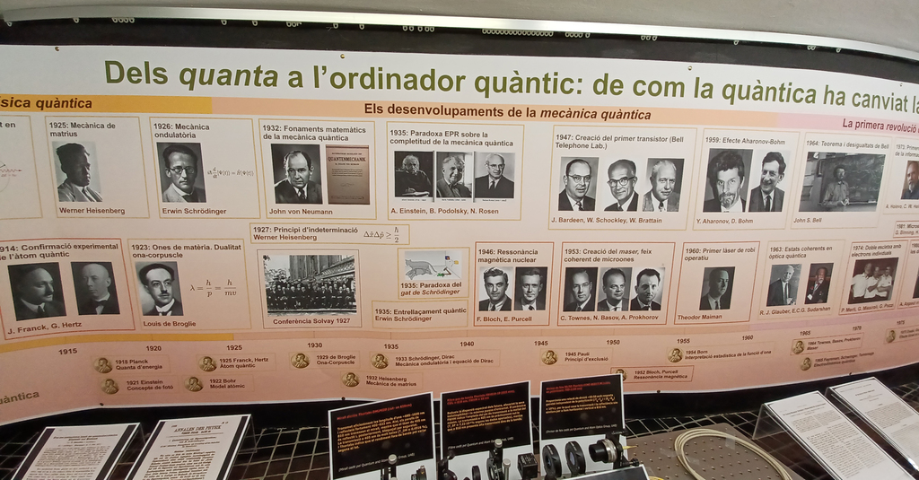 Material expositiu a les vitrines