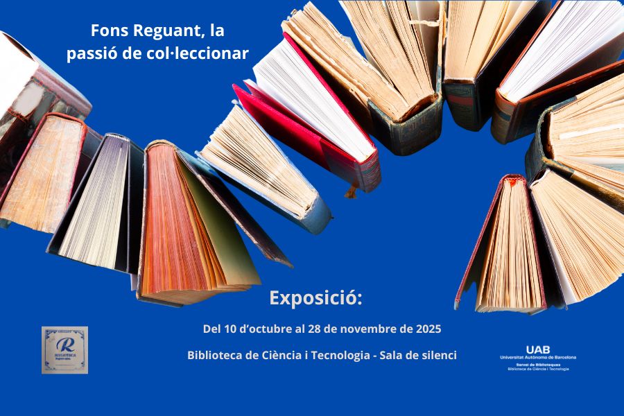 Cartell de l’exposició dedicada al Fons Reguant