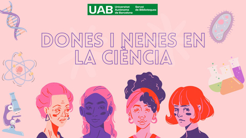 Imatge de la campanya dones i nens en la ciència