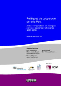 Informe Polítiques de cooperació per a la Pau