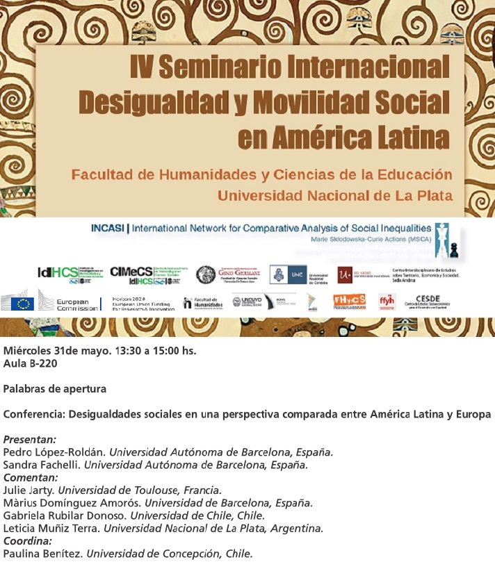 Conferencia apertura IV Seminario Internacional La Plata - 31-5-17 2