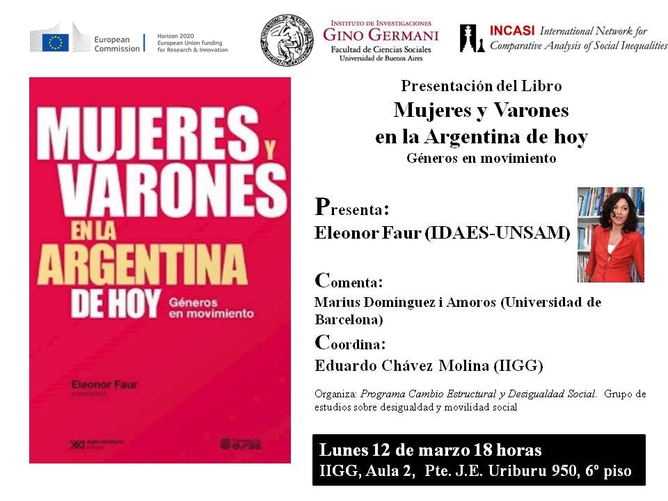 Presentación Libro IIGG-INCASI 12-03-2018