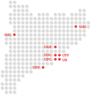 Mapa d'Universitats