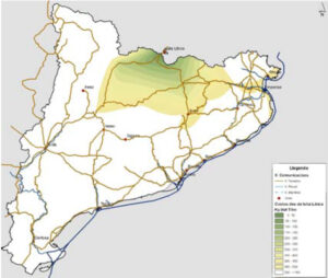 Costos de transport des de Llívia (De Soto, 2010)
