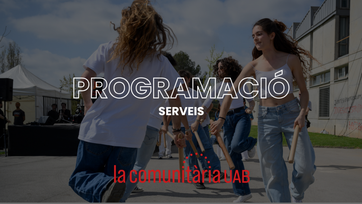 Consulta l’avançament de la programació!