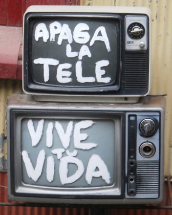 Apaga la tele vive tu vida, Valparaíso, Chile 