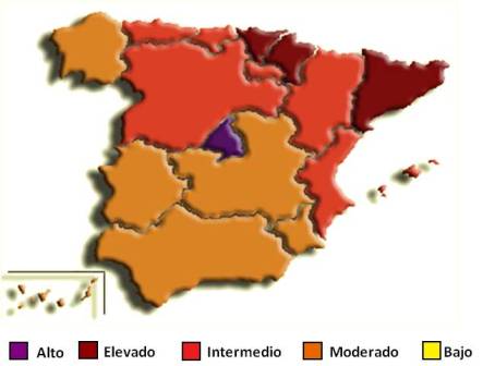 Mapa Indice Compuesto 2010