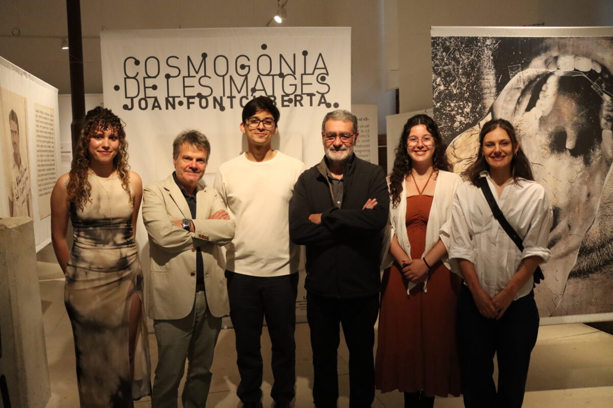 Inauguració de l’exposició “Cosmogonia de les imatges. Joan Fontcuberta” al Museu de Manresa.