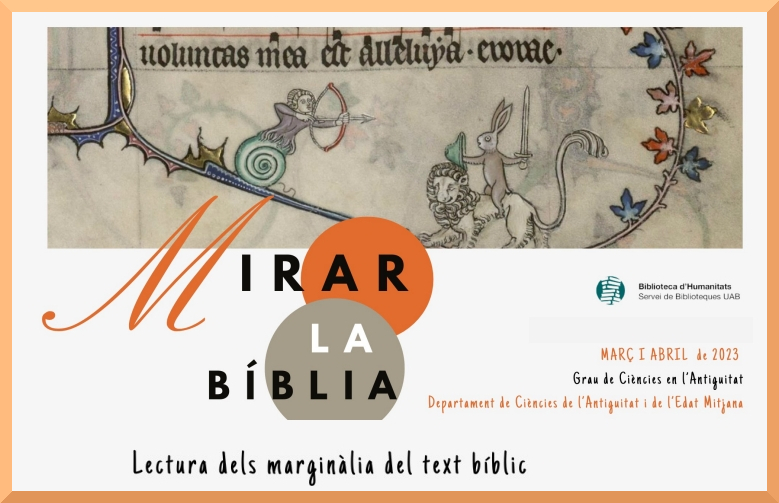 Exposició virtual sobre els marginalia dels textos bíblics