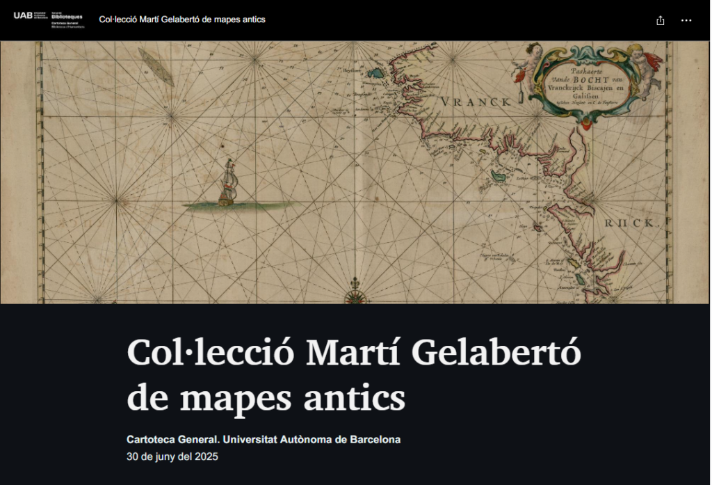 Enllaç a l'exposició virtual sobre la Col·lecció Gelabertó