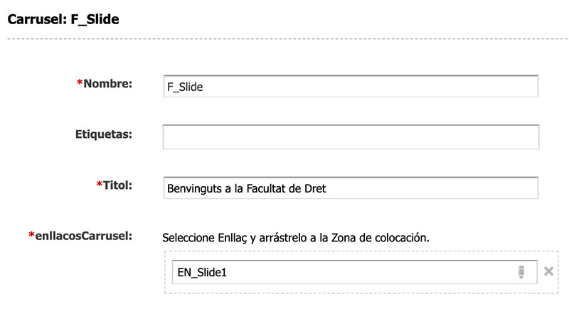 Captura de pantalla de l'asset Fila Carrusel