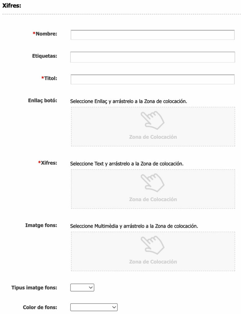 Captura de pantalla de l'asset Fila de Xifres