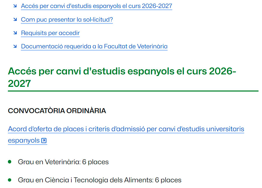 Exemple de visualtzació d'una pàgina amb taula de continguts fet amb mòduls de text